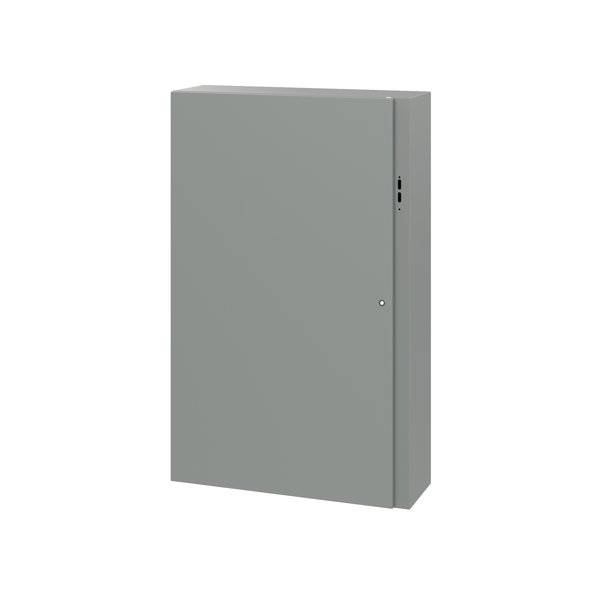 Product image for Enclosure wall mount steel grey NEMA4 60x38x12in