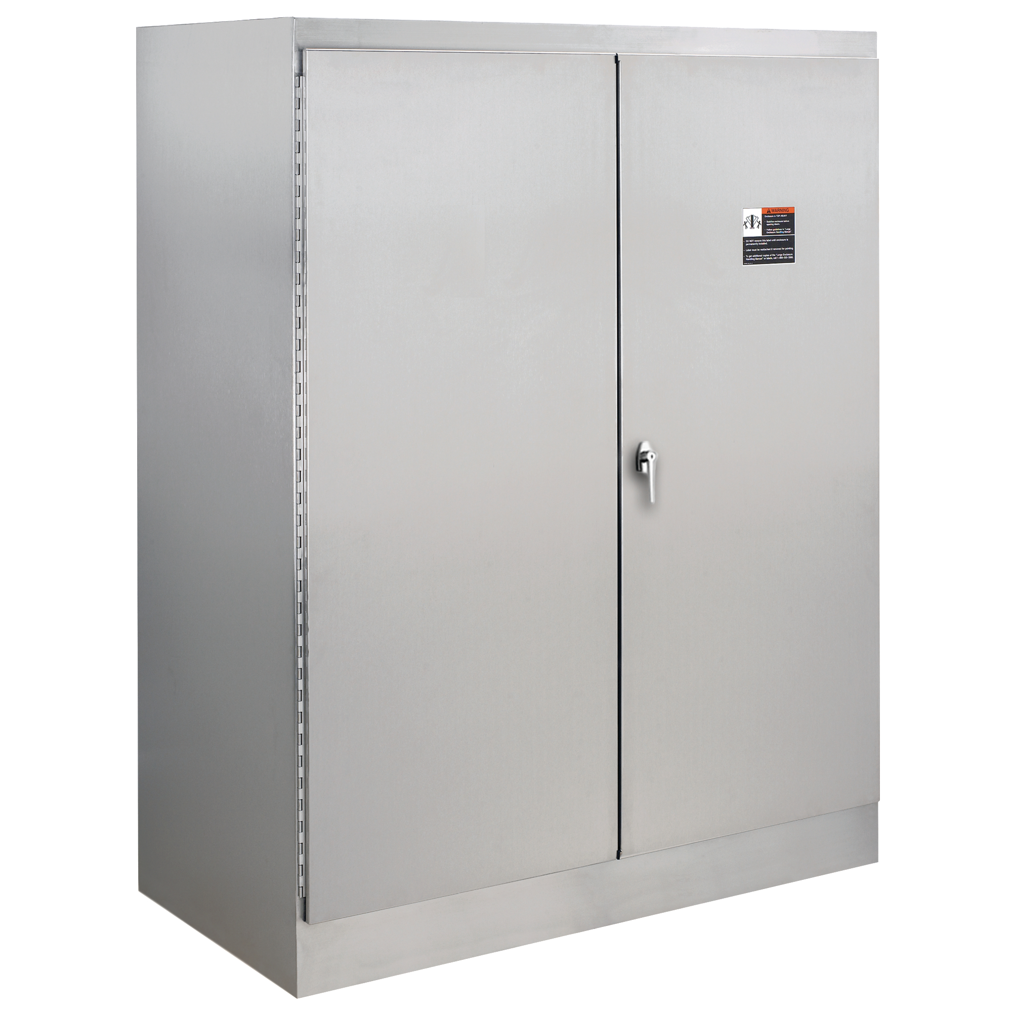 Product image for Enclosure free-stand SS smooth 60.06x24.06x72.06"