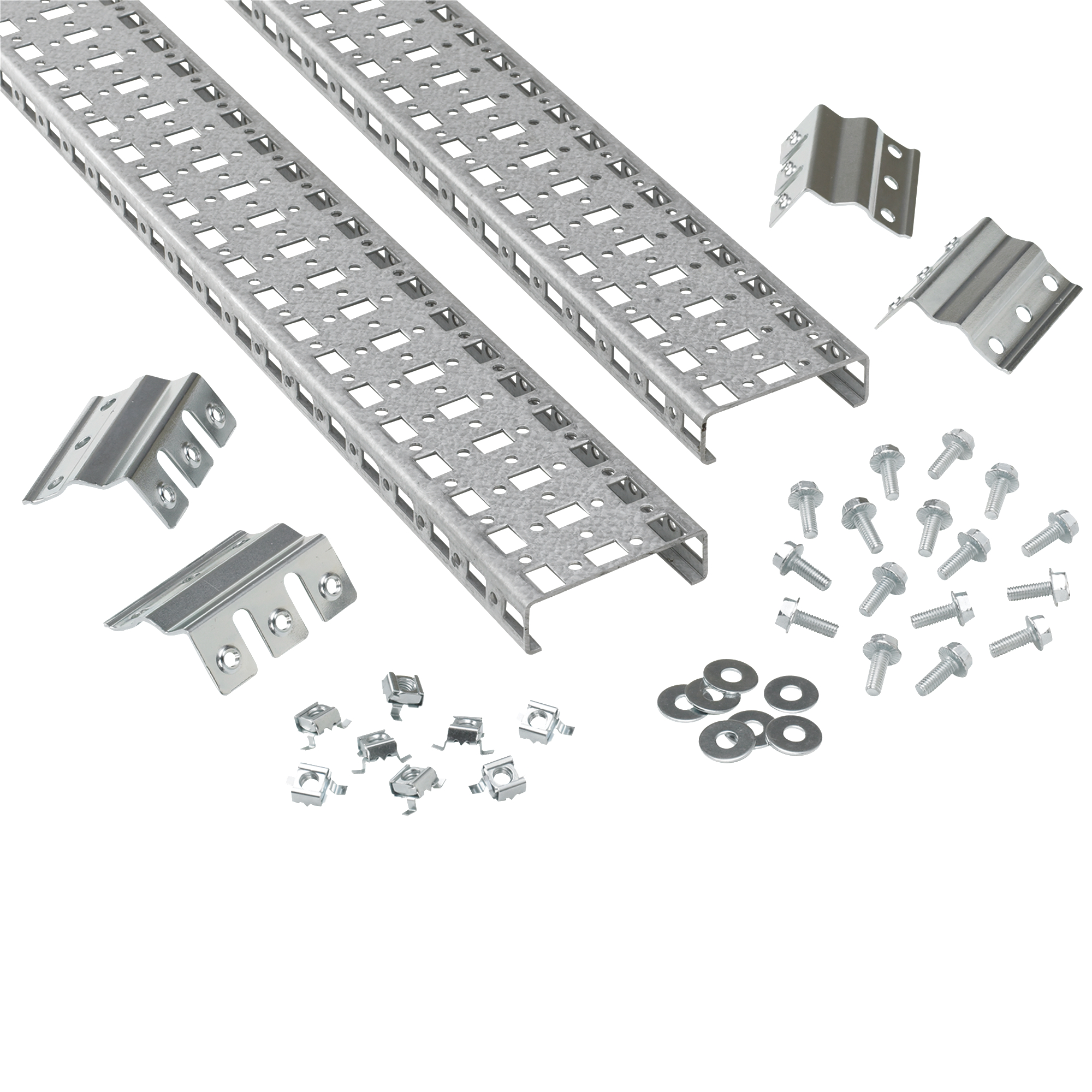 Product image for Strap grid steel full height vertical 82.48"