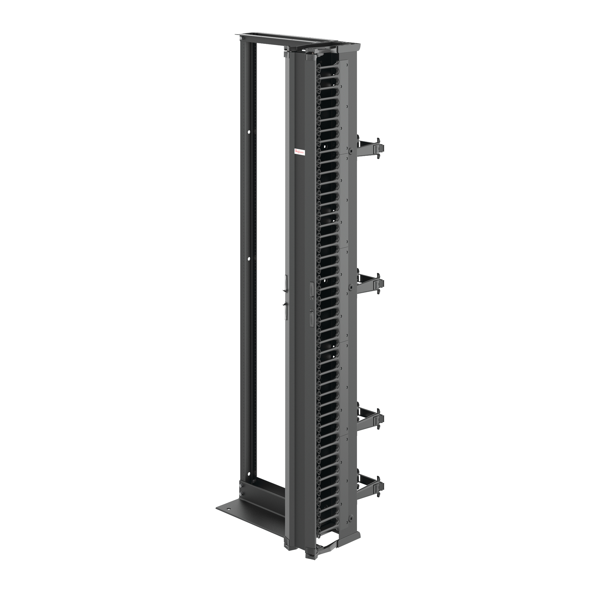 Product image for 19 RACK 45U WITH CBL MGR BK