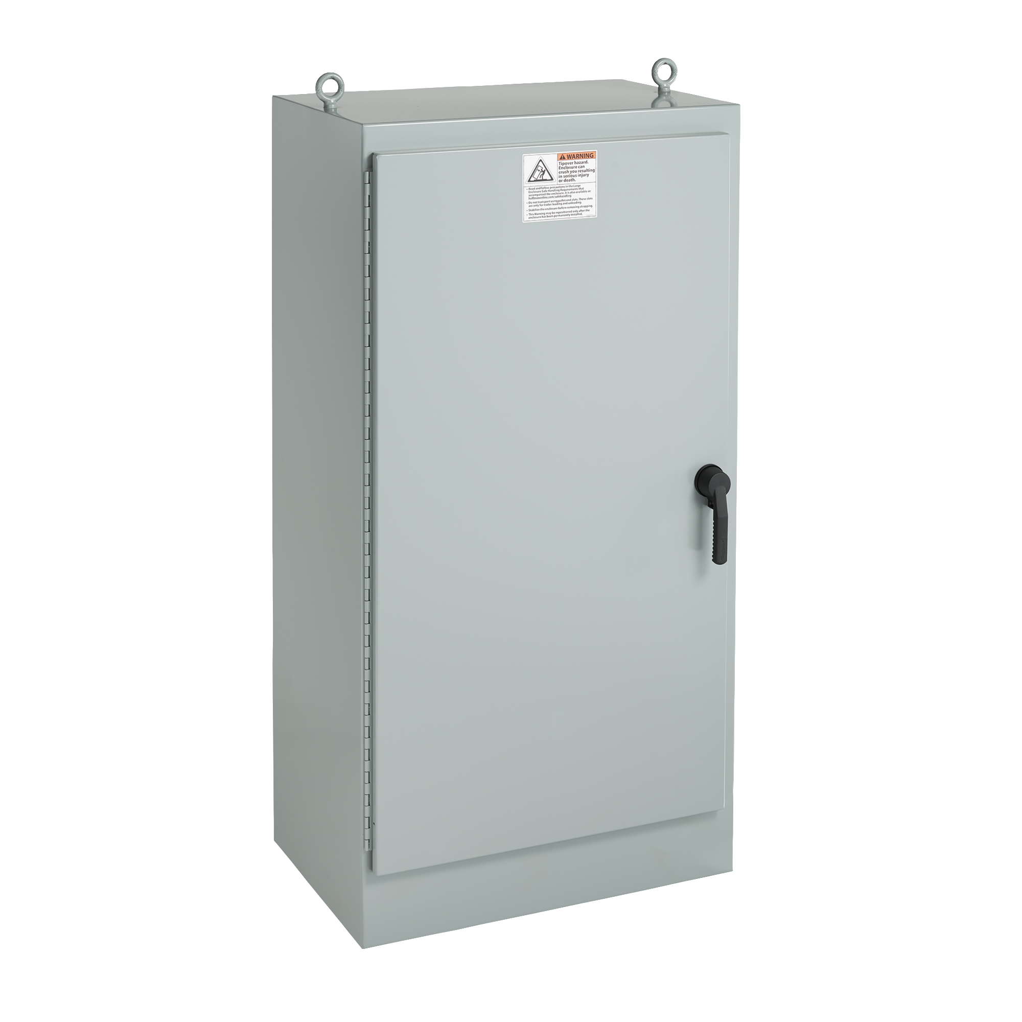 Product image for Enclosure flr mnt stl NEMA4 72.06x37.06x24.06in