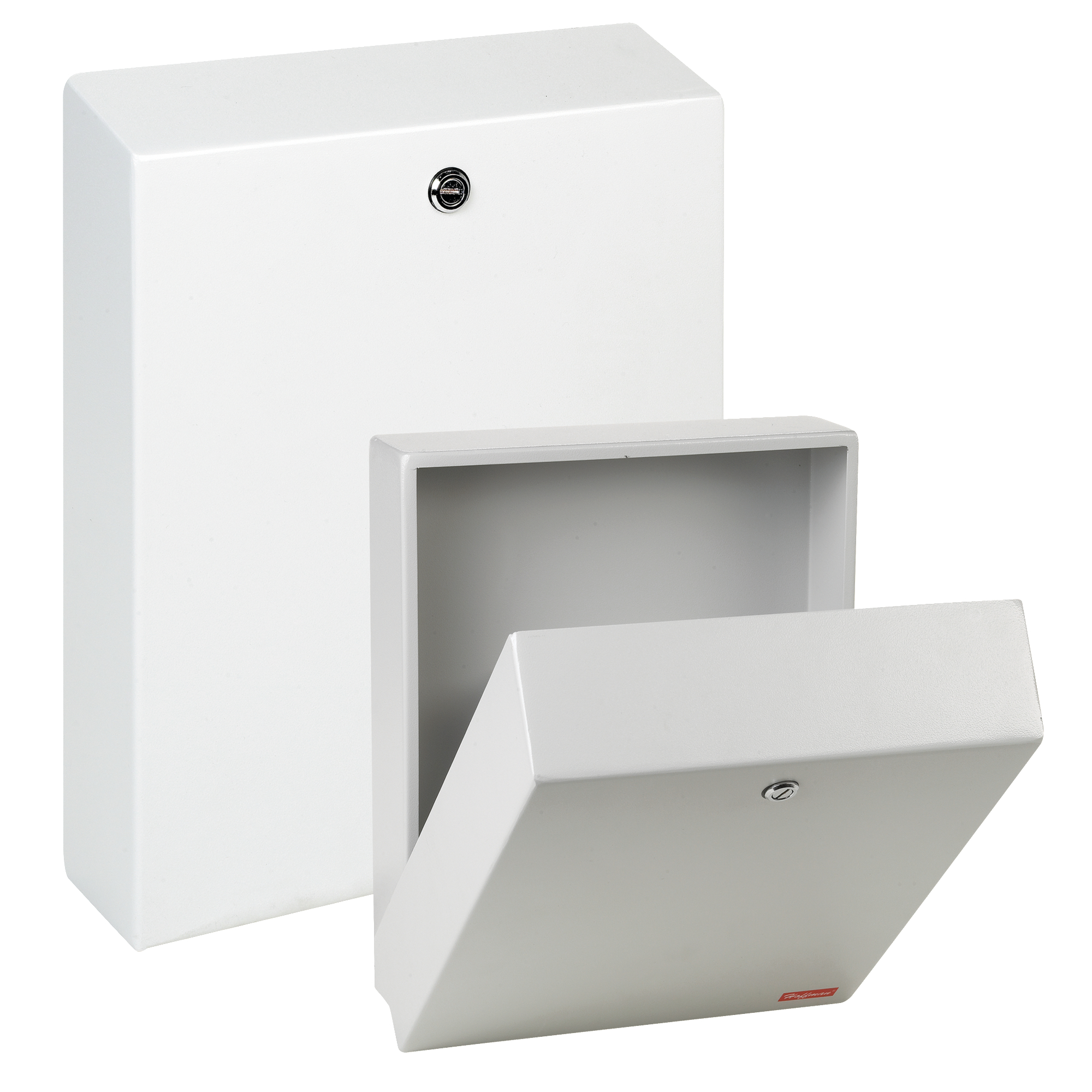 Product image for Data pocket external mild stl grey 13x18.2x2.6in