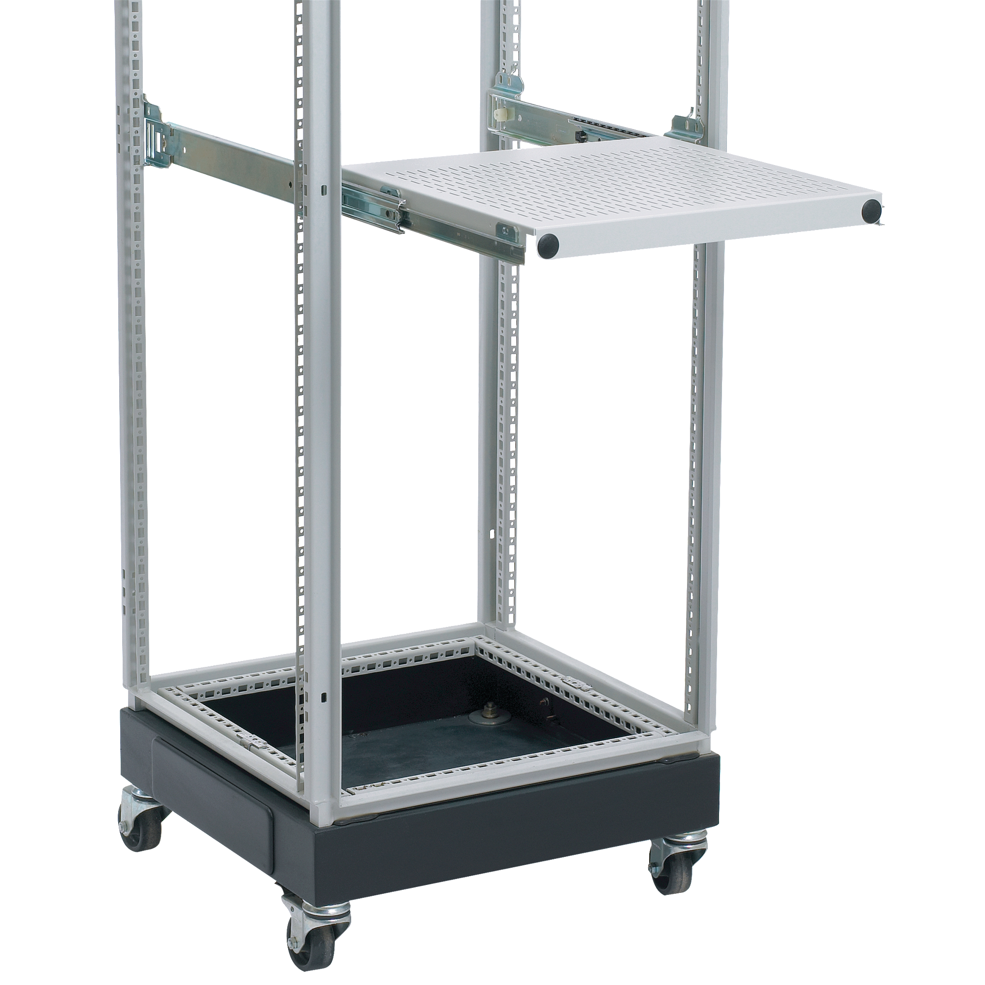 Product image for Shelf frame pull out steel grey 18.15x18.7x1.5"
