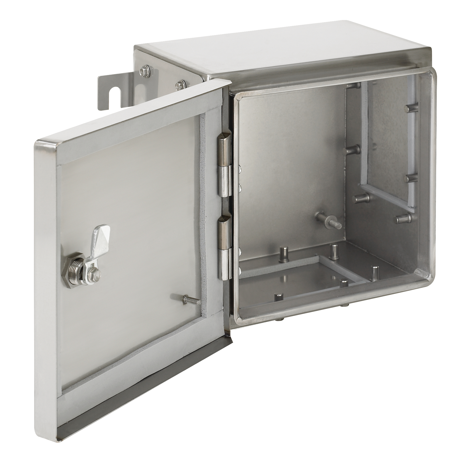 Product image for Enclosure 1-gland plate type-4X SS 12.05x6.3x12.05"