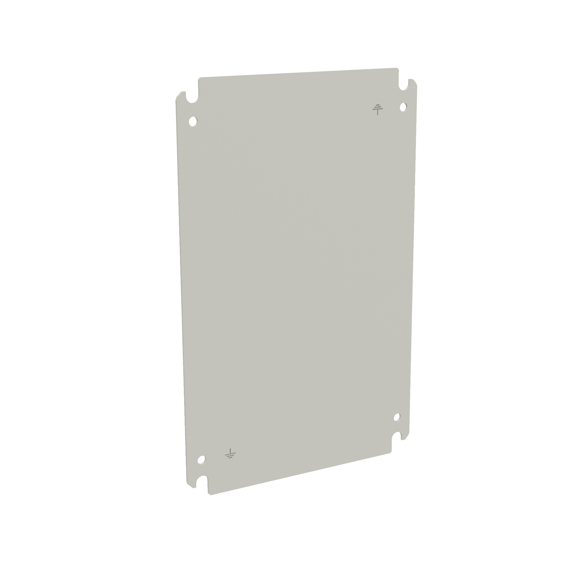 Product image for Panel steel white 17.1x17.1"