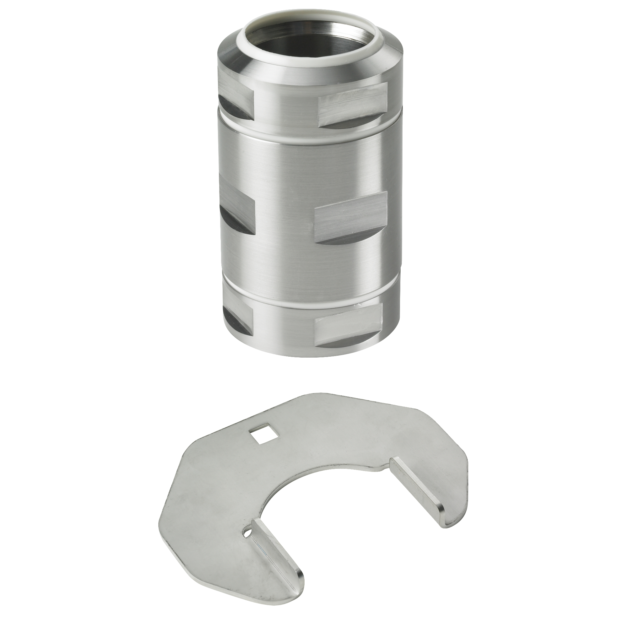 Product image for Coupling fixed 304SS 7.5lb