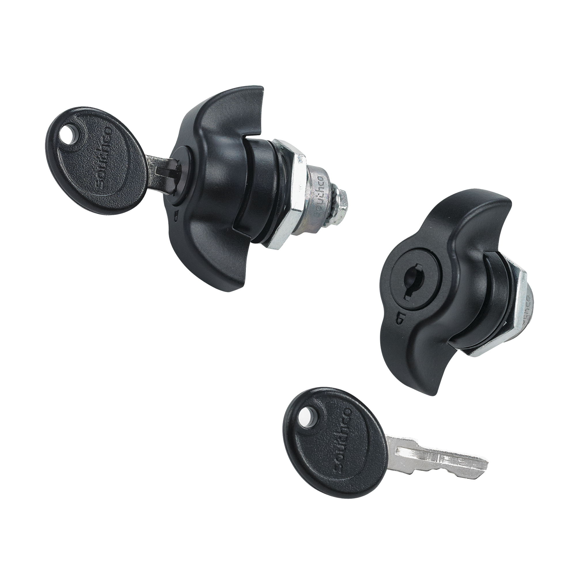 Product image for WING KNOB KEY LOCK ZINC TYPE 4