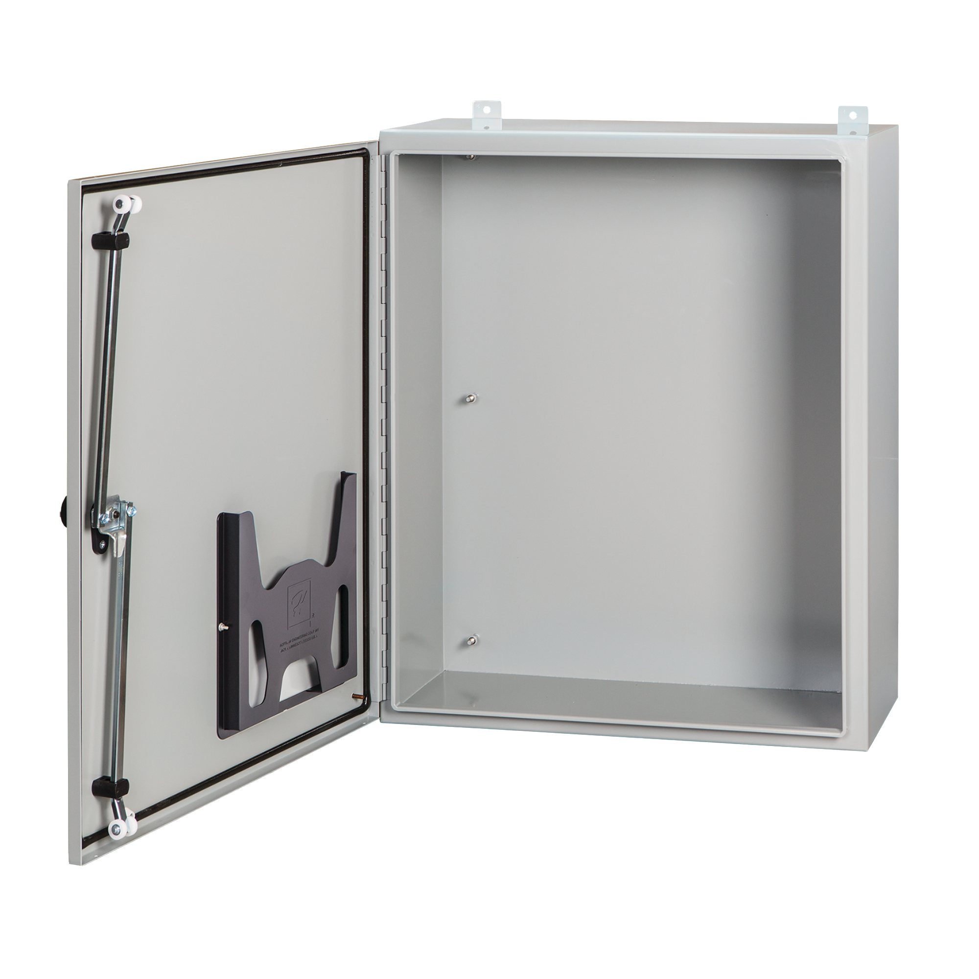 Product image for Enclosure continuous-hinge type-4 steel grey 30x12x36"