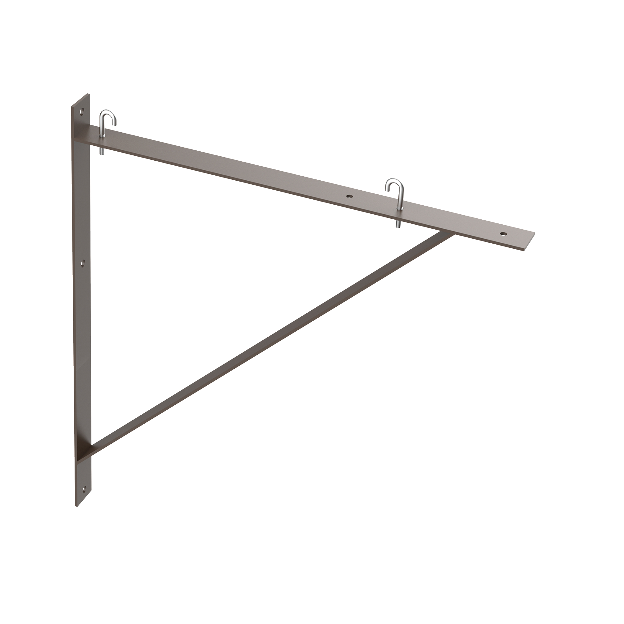 Product image for TRI SPT BRKT 15 18 24IN BLACK