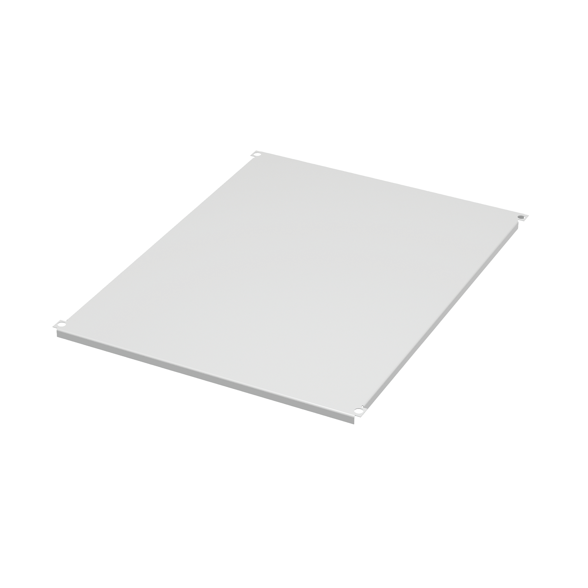 Product image for Top solid steel painted gray 800x500mm