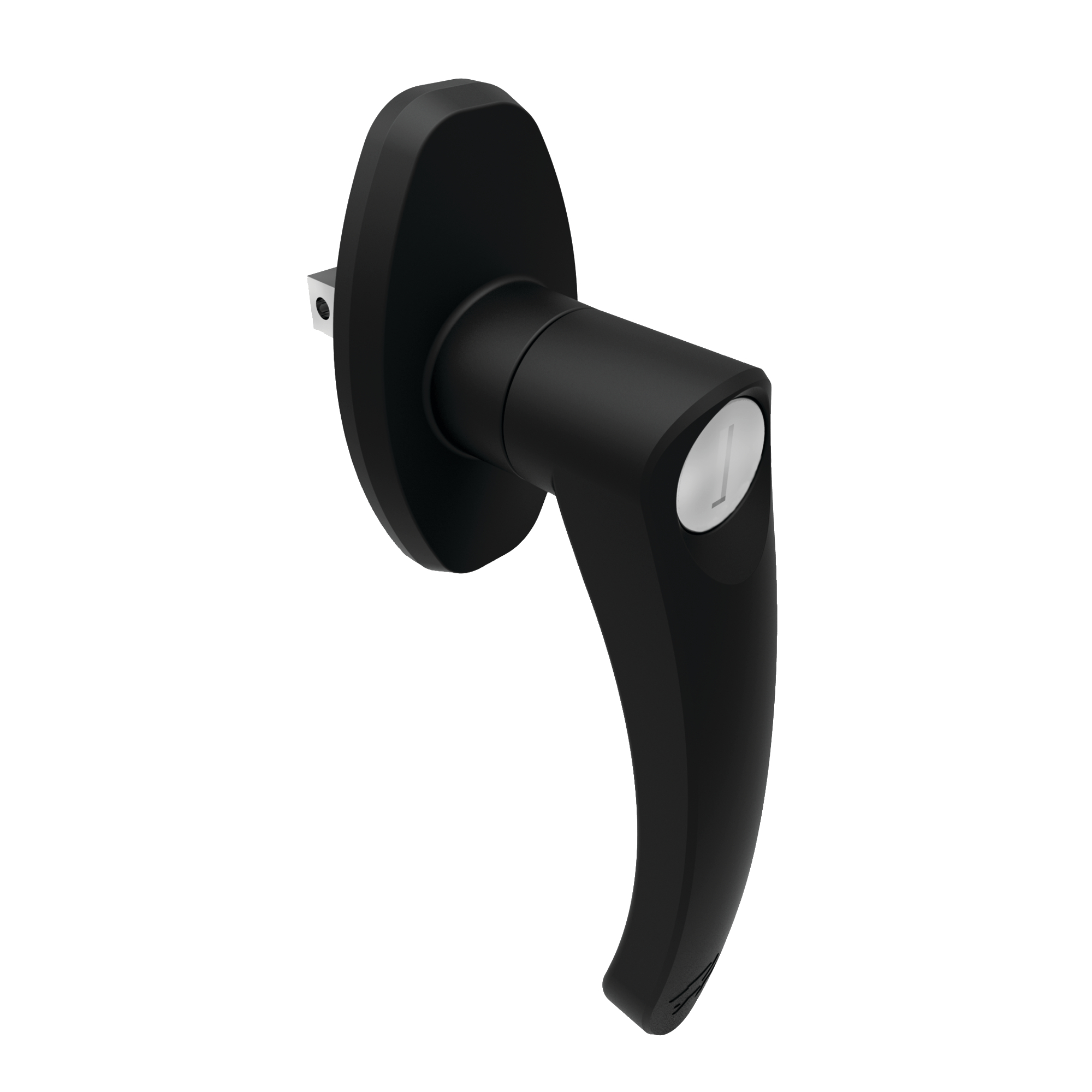 Product image for NEMA12 1PT LATCH CCW KEYL BLK