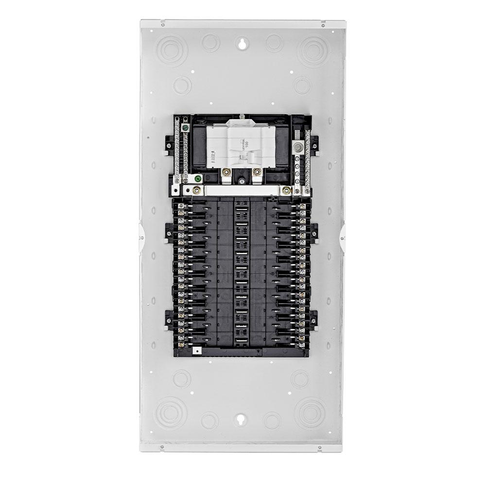 Product image for 20 Space Indoor Load Center with 100A Main Circuit Breaker