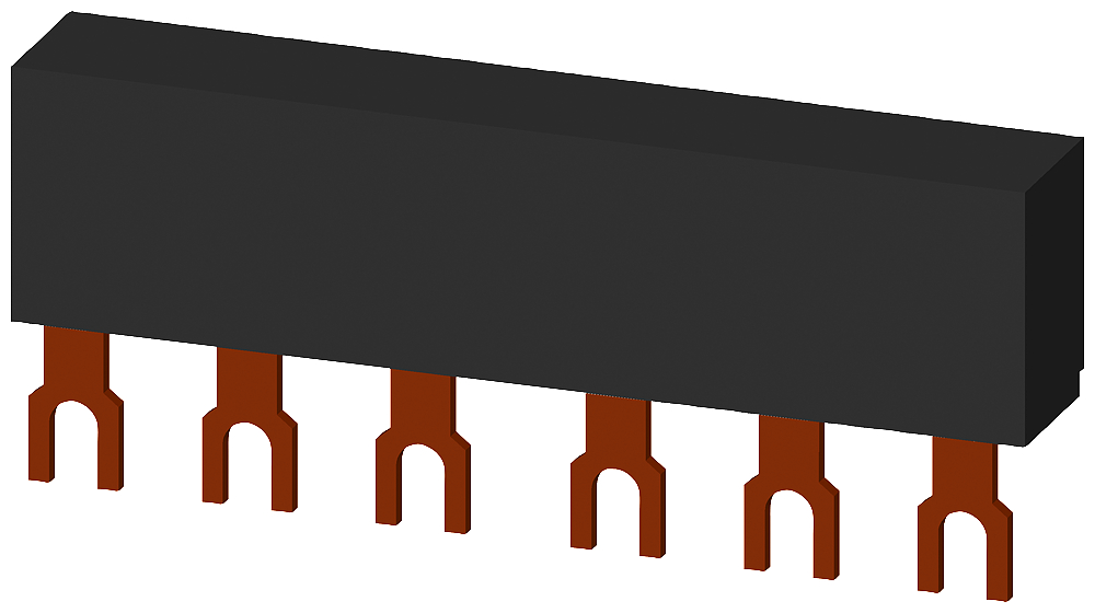SIEMC 3RV1915-1AB BUSBAR 3PH SPACING 45MM FOR 2 CIRCUIT BREAKERS
