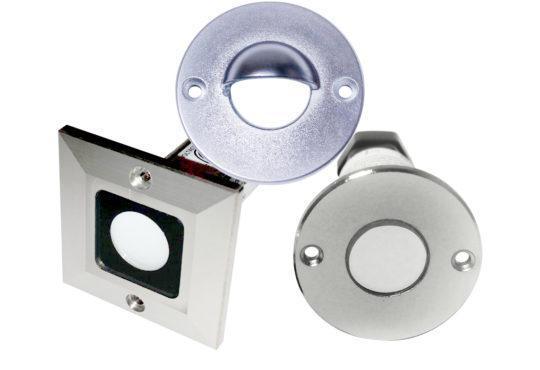 Product image for MAGIC_LITE LEDMD-SWH-BK FIXTURE LIGHT MINIDISC LED 12VDC SCOOP WHITE 5400K BLACK FINISH