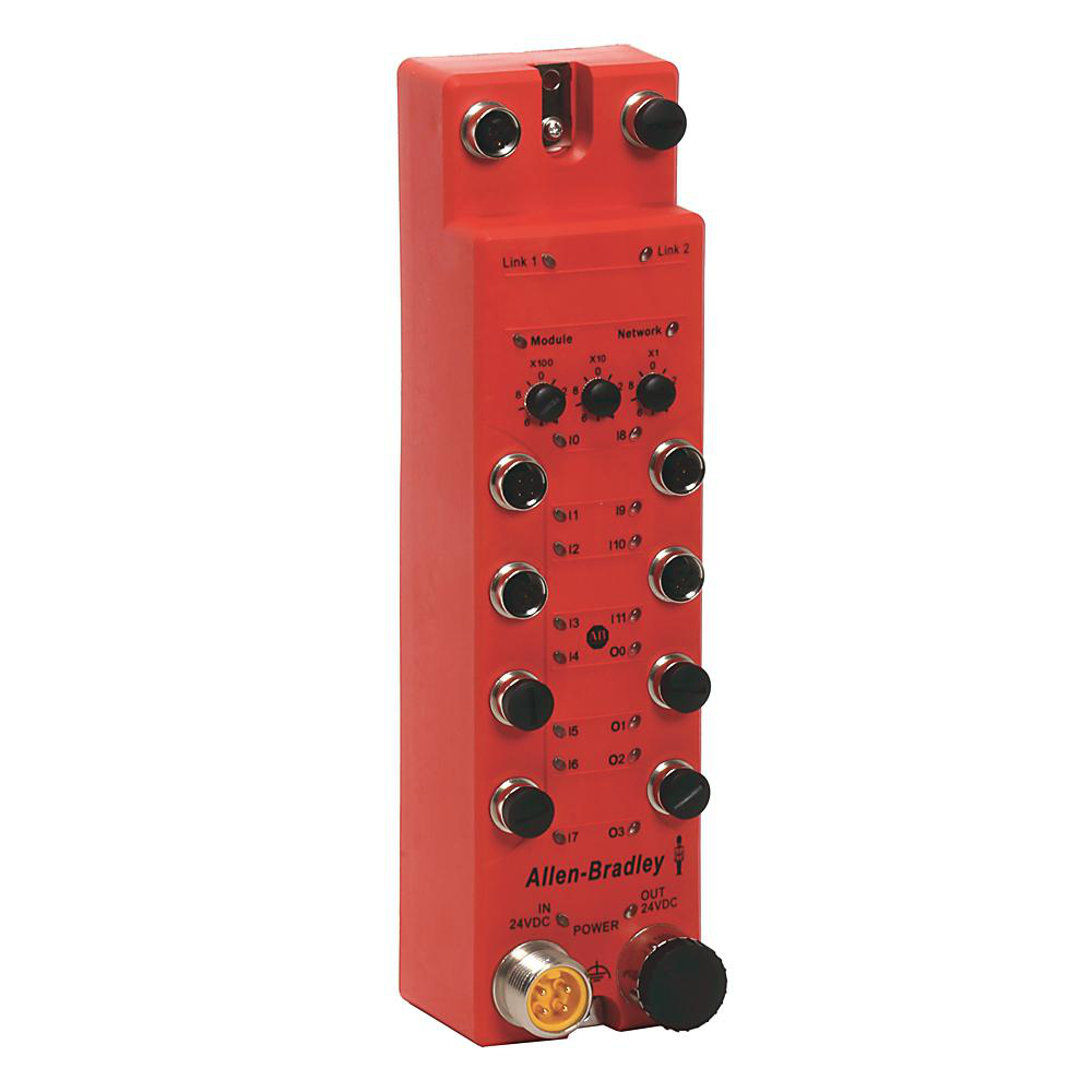 Product image for ARMORBLOCK GUARD I/O INPUT/OUTPUT MODULE