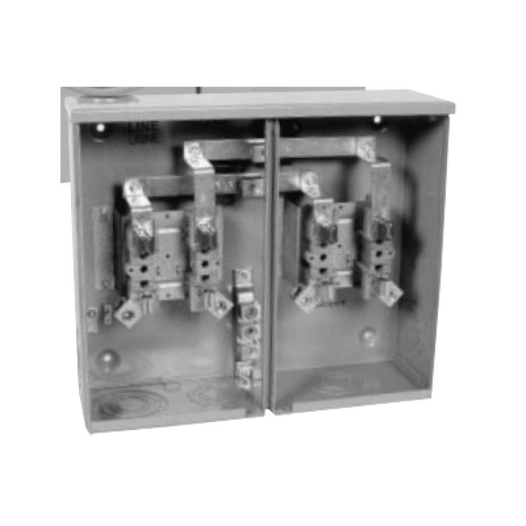 Product image for HYDEL H42R SOCKET METER 2POS 400A MAIN COMBINATION