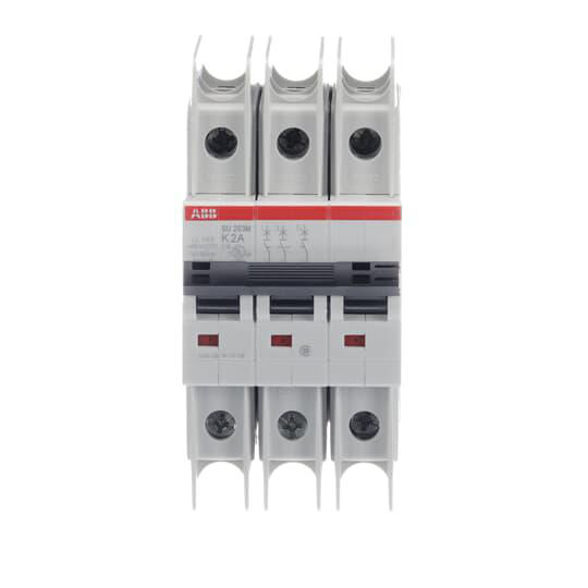 Product image for UL489 MCB 3P K 2A 480/277