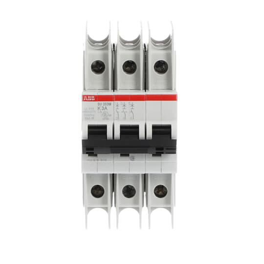 Product image for UL489 MCB 3P K 3A 480/277