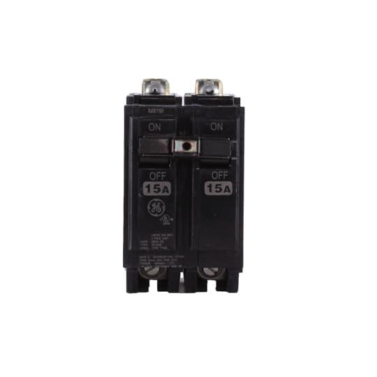 Product image for THQB MCB 15A 10KA 2P 120/240V
