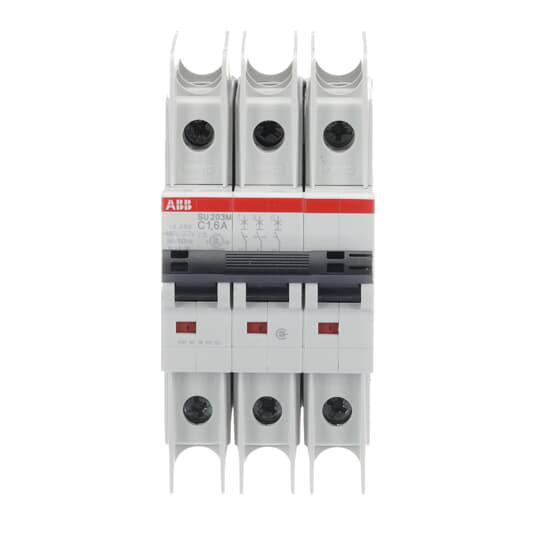 Product image for UL489 MCB 3P C 1.6A 480/277