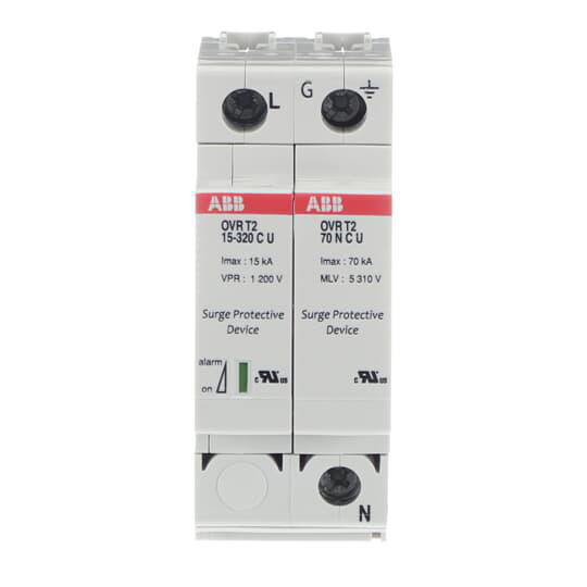 Product image for OVR SPD 1P+N 15KA 320V P