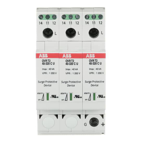 Product image for OVR SPD 3P+N 40KA 175V P TS