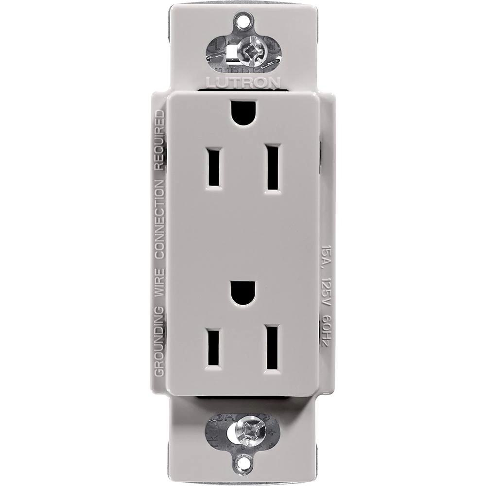 Product image for Receptacle 125V 15A gray
