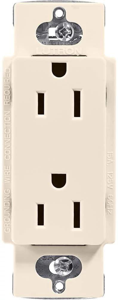 Product image for Receptacle 125V 15A light almond