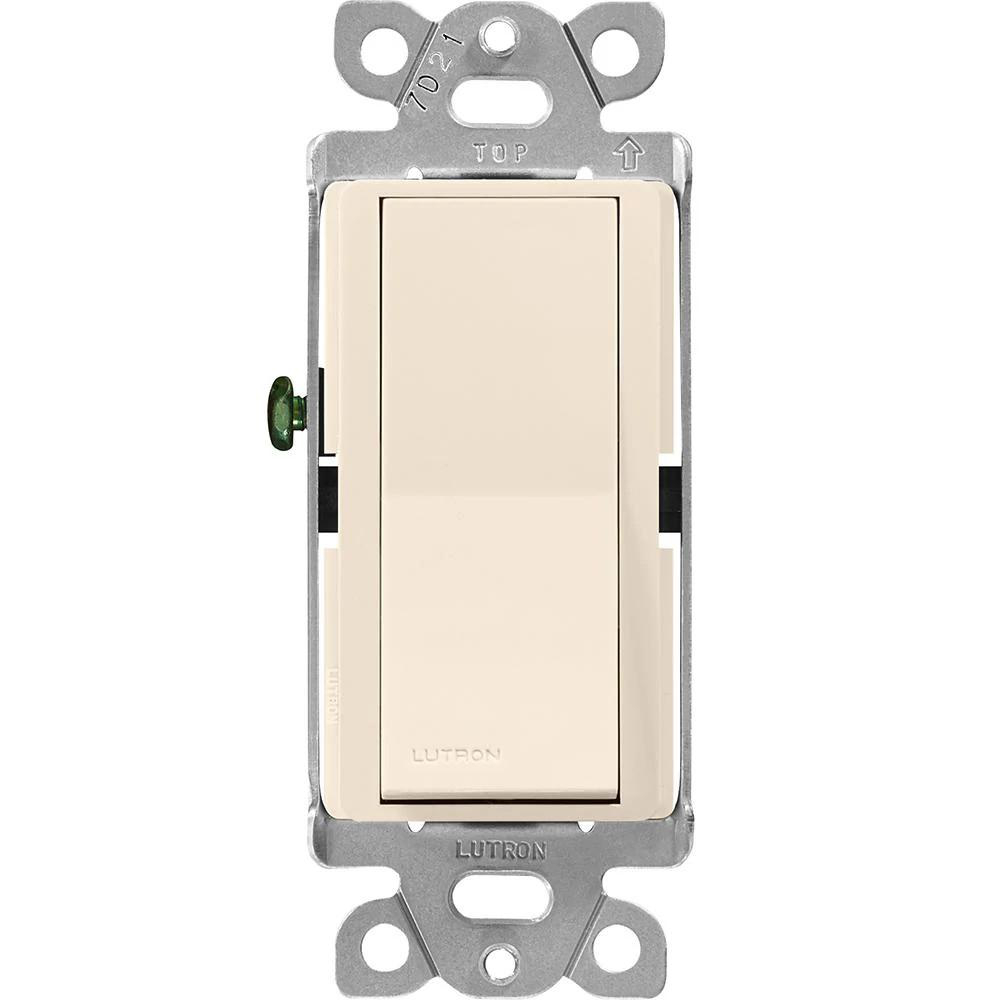 Product image for Switch mechanical single pole 120/277V 15A light almond