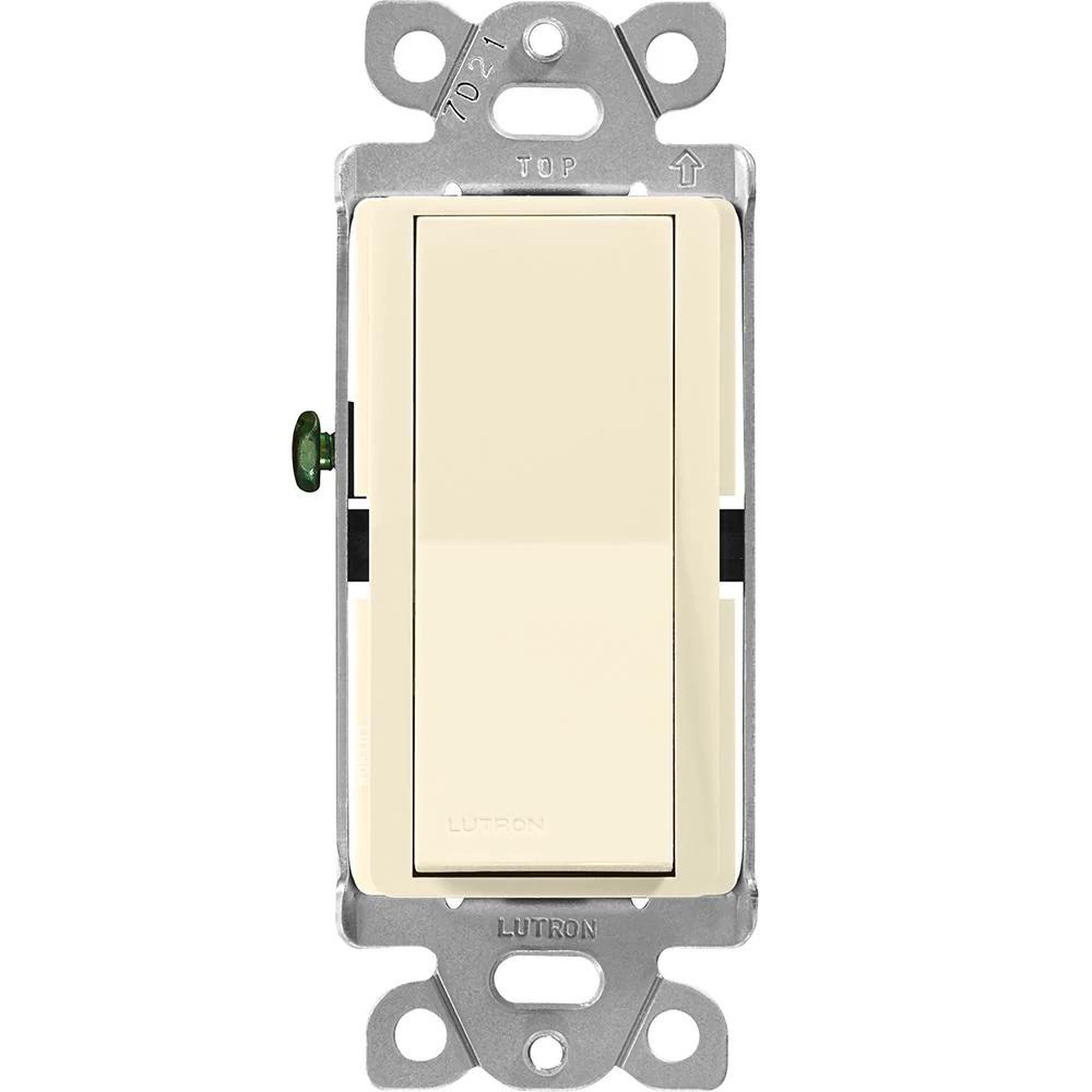 Product image for LUTRON CA-3PS-AL SWITCH 3W 15A 120/277V ALMOND