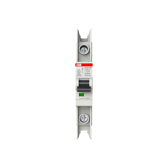 Product image for MCB SU200MR RTT 1P K 20A BCP