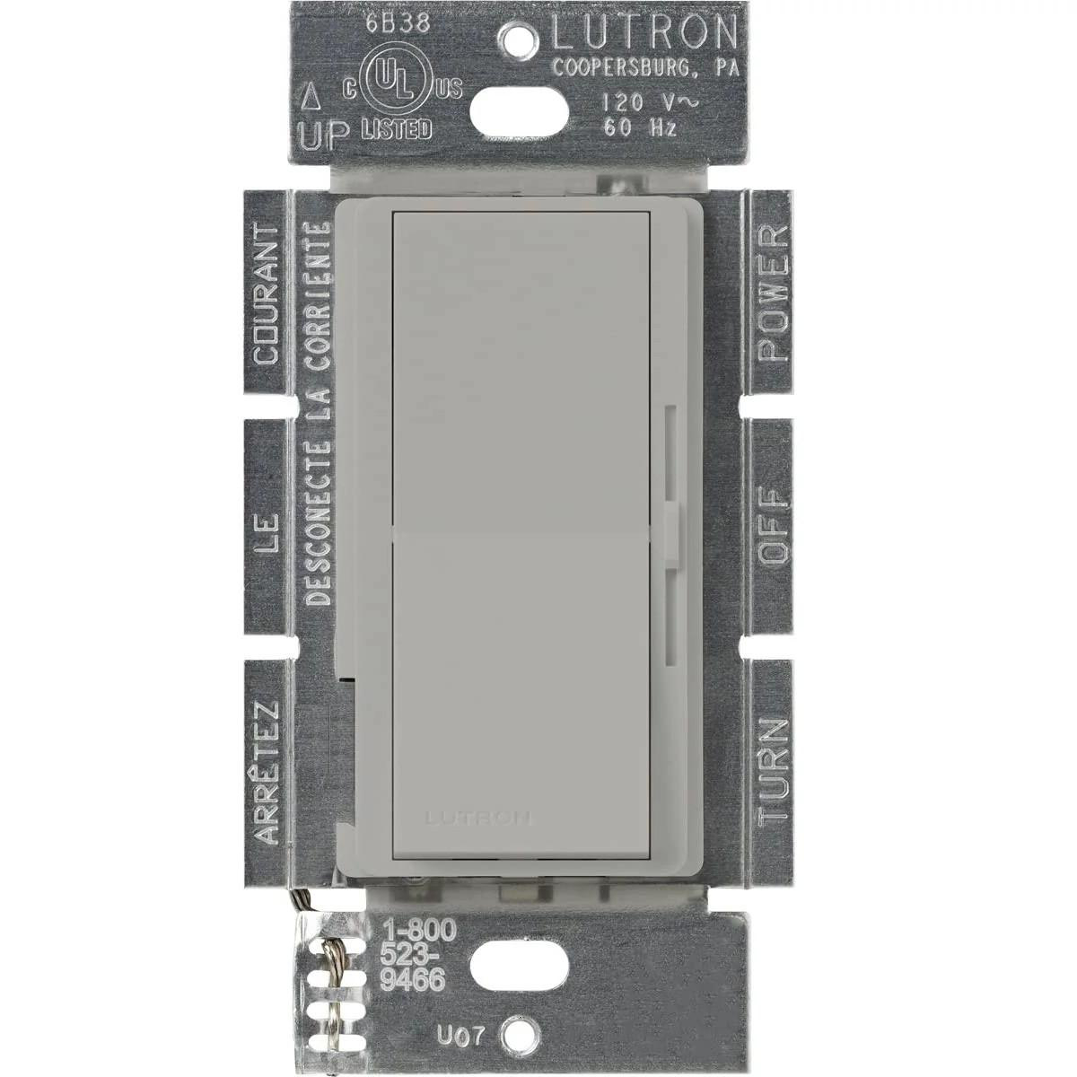 Product image for Fan control DIVA 3-way/single pole 120V 1.5A gray