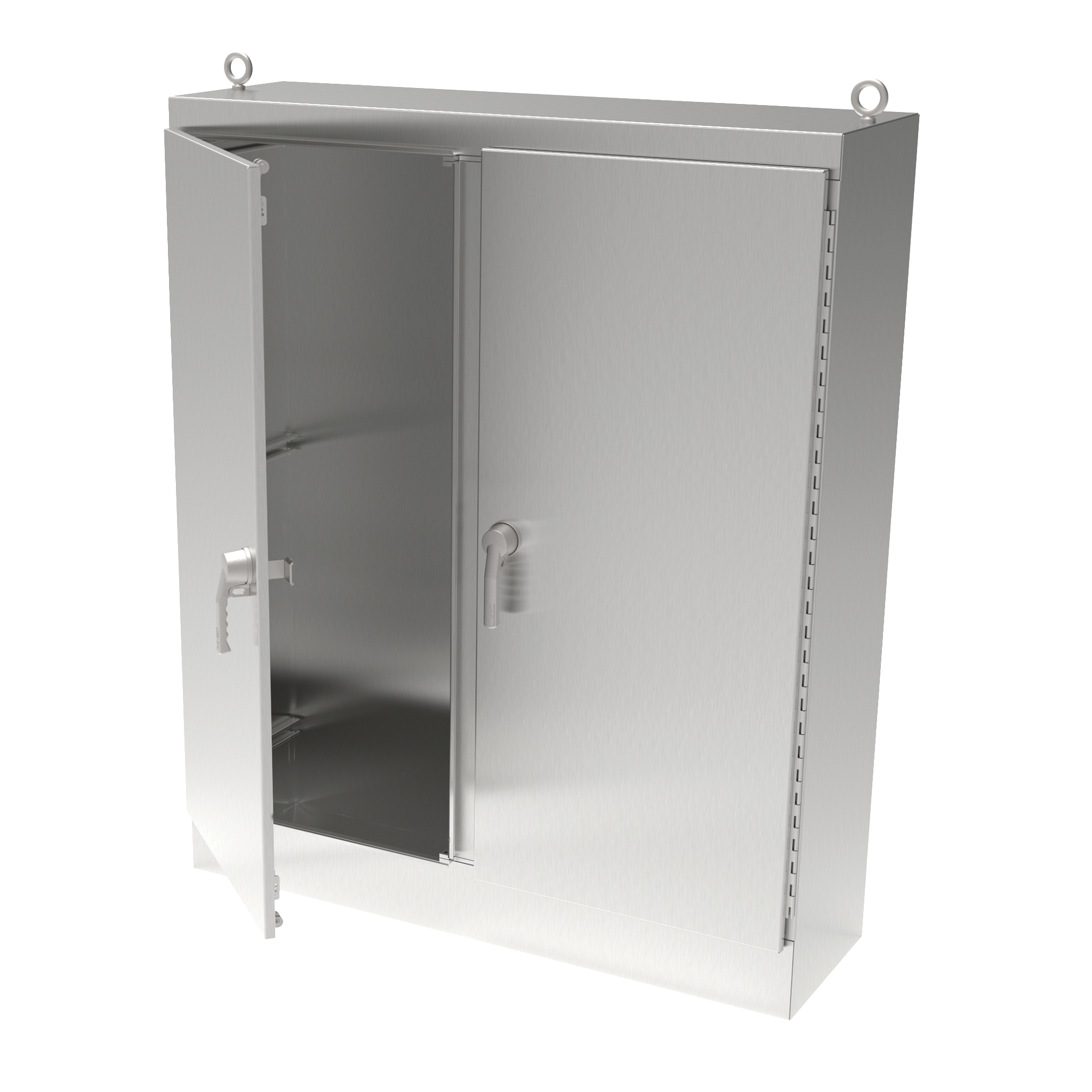 Product image for Enclosure 2-door free-stand SS smooth 60.06x24.06x72.06"