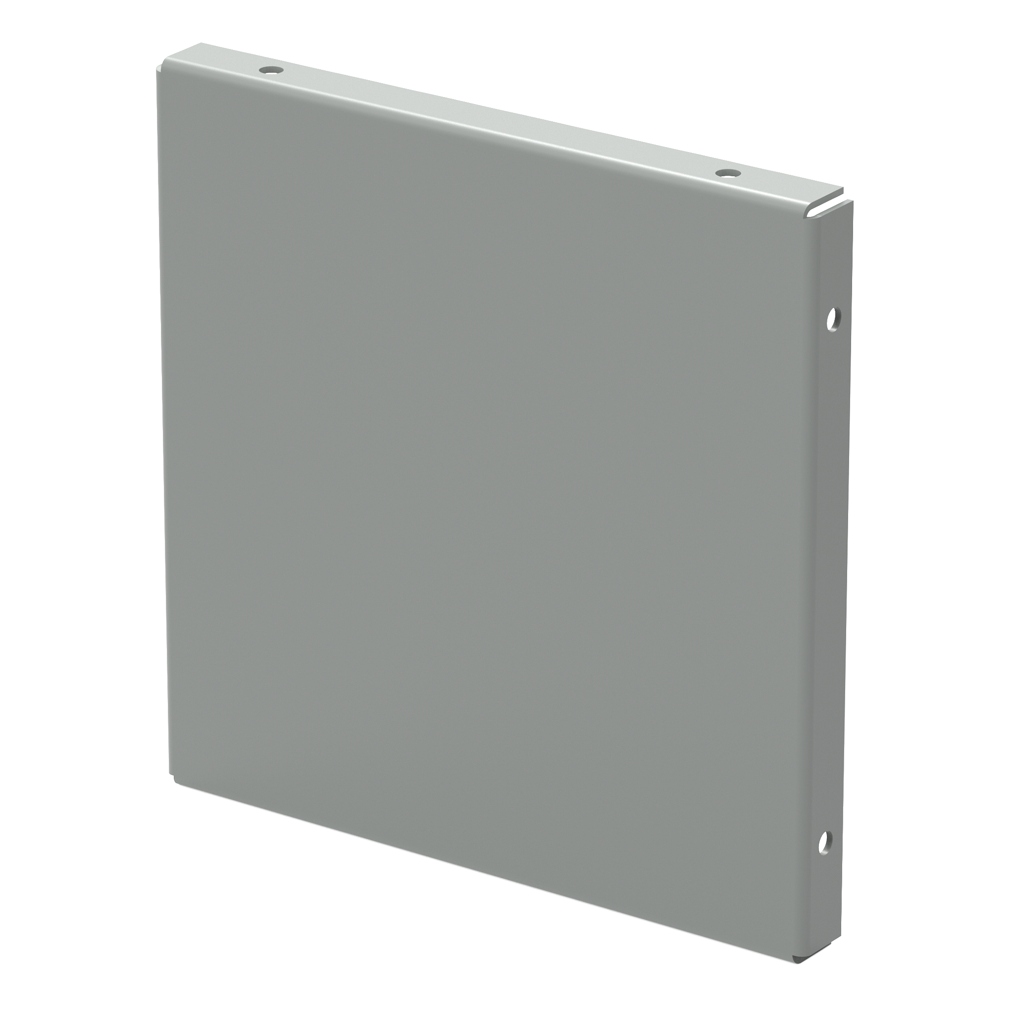 Product image for Closure plate for wireway grey 4x4x0.75"