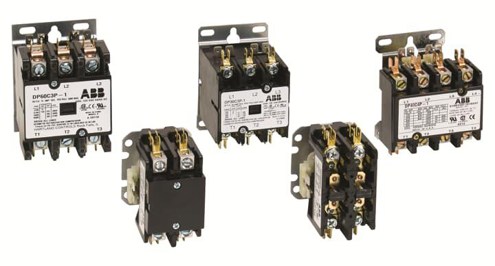 Product image for Contactor definite purpose non-reversing 3P 3NO 120VAC 20AMP