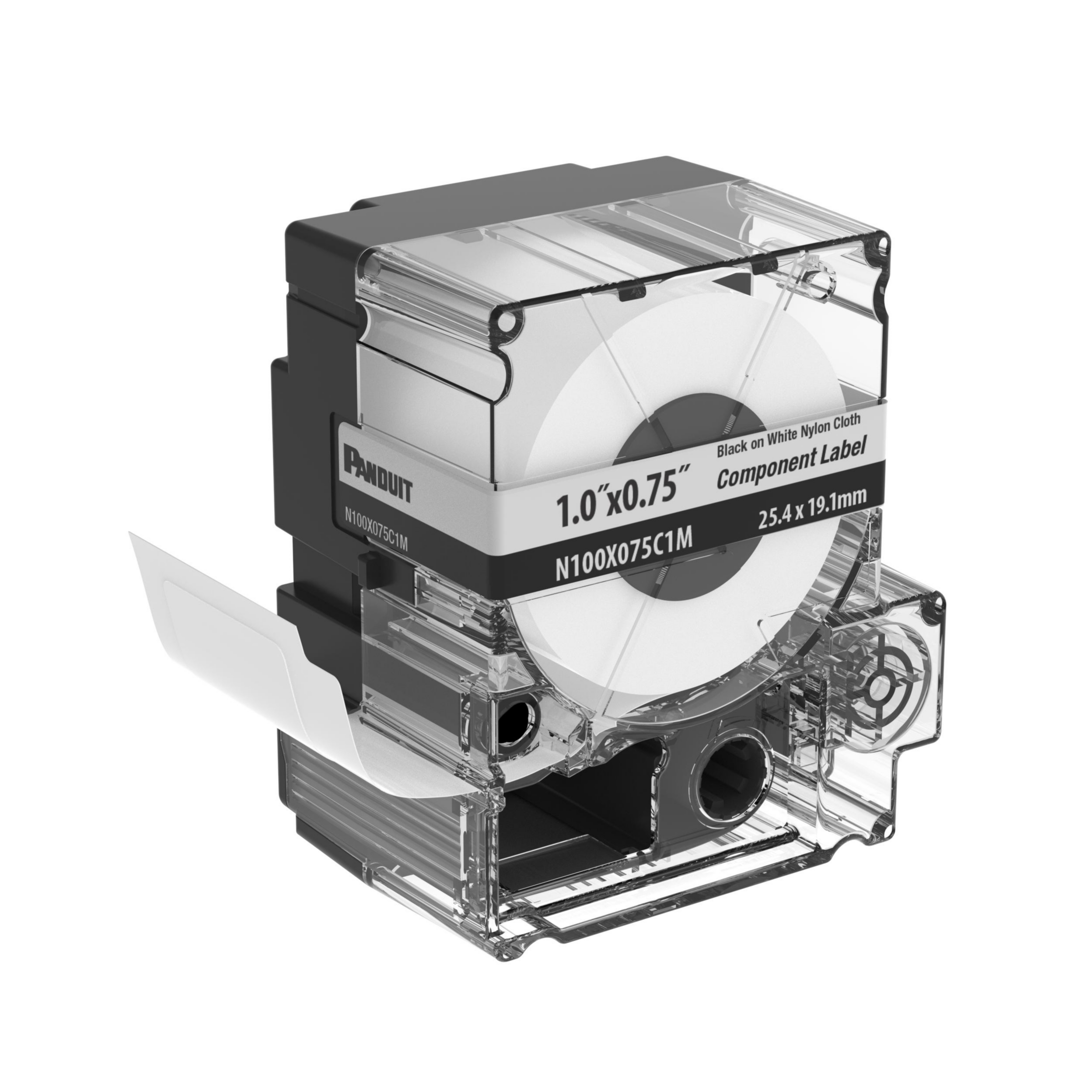 Product image for PXE Cassette,Adh Comp Nylon Cloth, 1" Wx.75" H,WHT