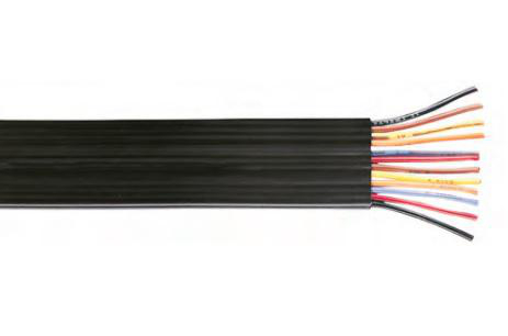 Product image for OLFLEX 811235 WIRE FLAT #12AWG 4COND FLAT FEESTON CABLE 600V YELLOW
