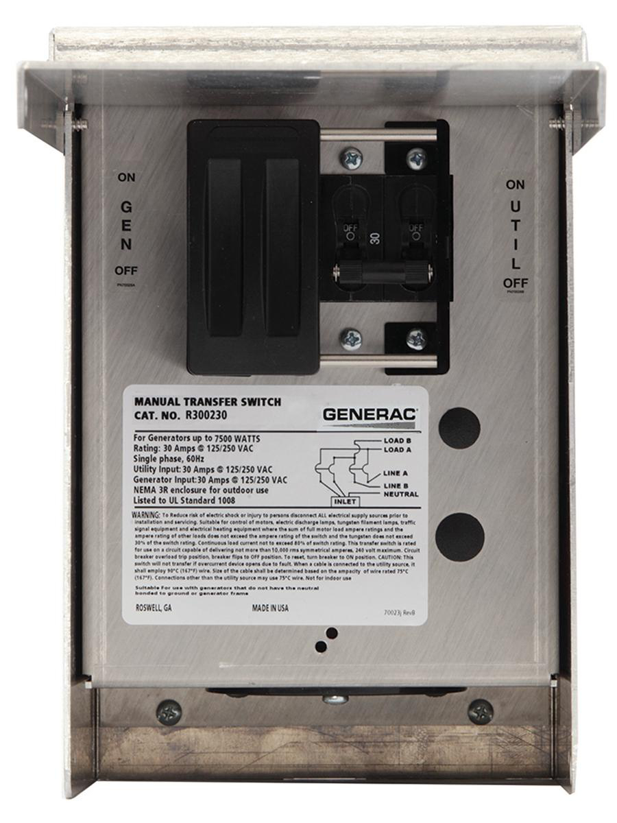 Product image for SINGLE CIRCUIT 30-AMP