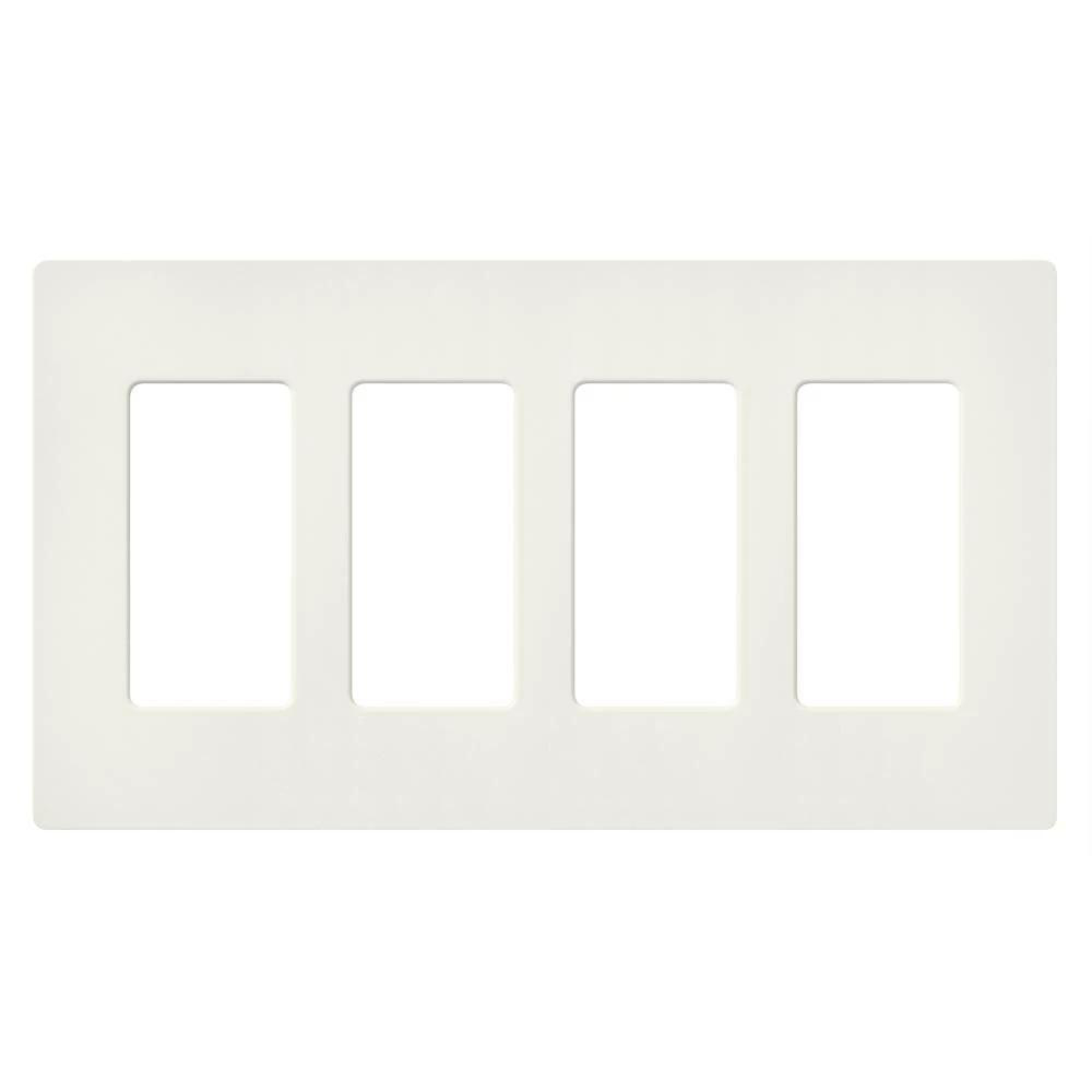 Product image for Wallplate 4-gang black