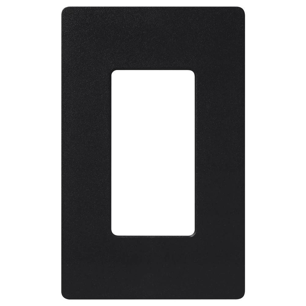 Product image for Cover plate designer 1 gang claro black