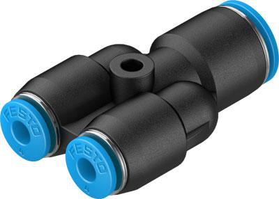 Product image for QSY-8-4 push-in Y-connector