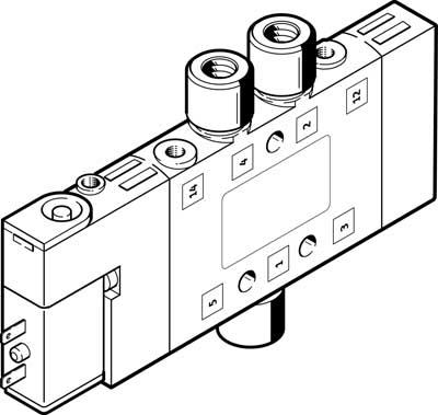 Product image for CPE10-M1BH-5LS-M5 solenoid valve