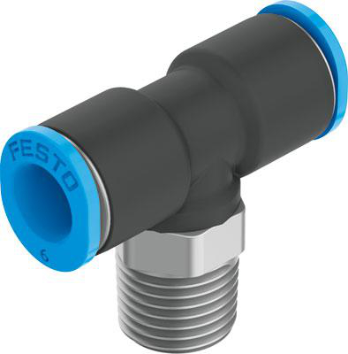 Product image for QSMT-1/8-4 push-in T-fitting