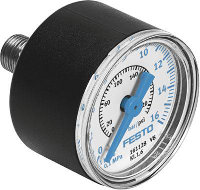 Product image for MAP-40-16-1/8-EN precision pressure gauge