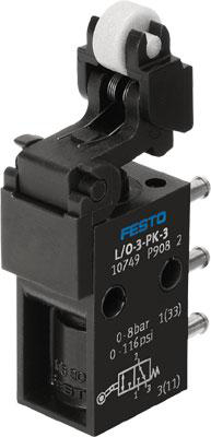 Product image for L/O-3-PK-3 Roller lever valve