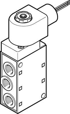 Product image for MFH-5-1/4-24-NPT-EX solenoid valve