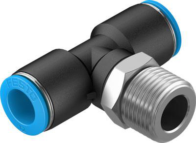 Product image for QST-1/2-12 push-in T-fitting