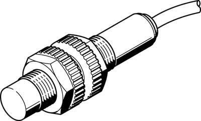 Product image for SIED-M18NB-ZS-K-L-PA proximity sensor