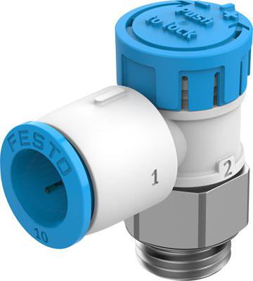 Product image for VFOE-LE-T-G14-Q10 one-way flow control valve