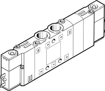 Product image for CPE10-M1BH-5/3G-M7-B solenoid valve